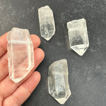 Crystal Quartz Point Rough Jumbo Size - Drilled