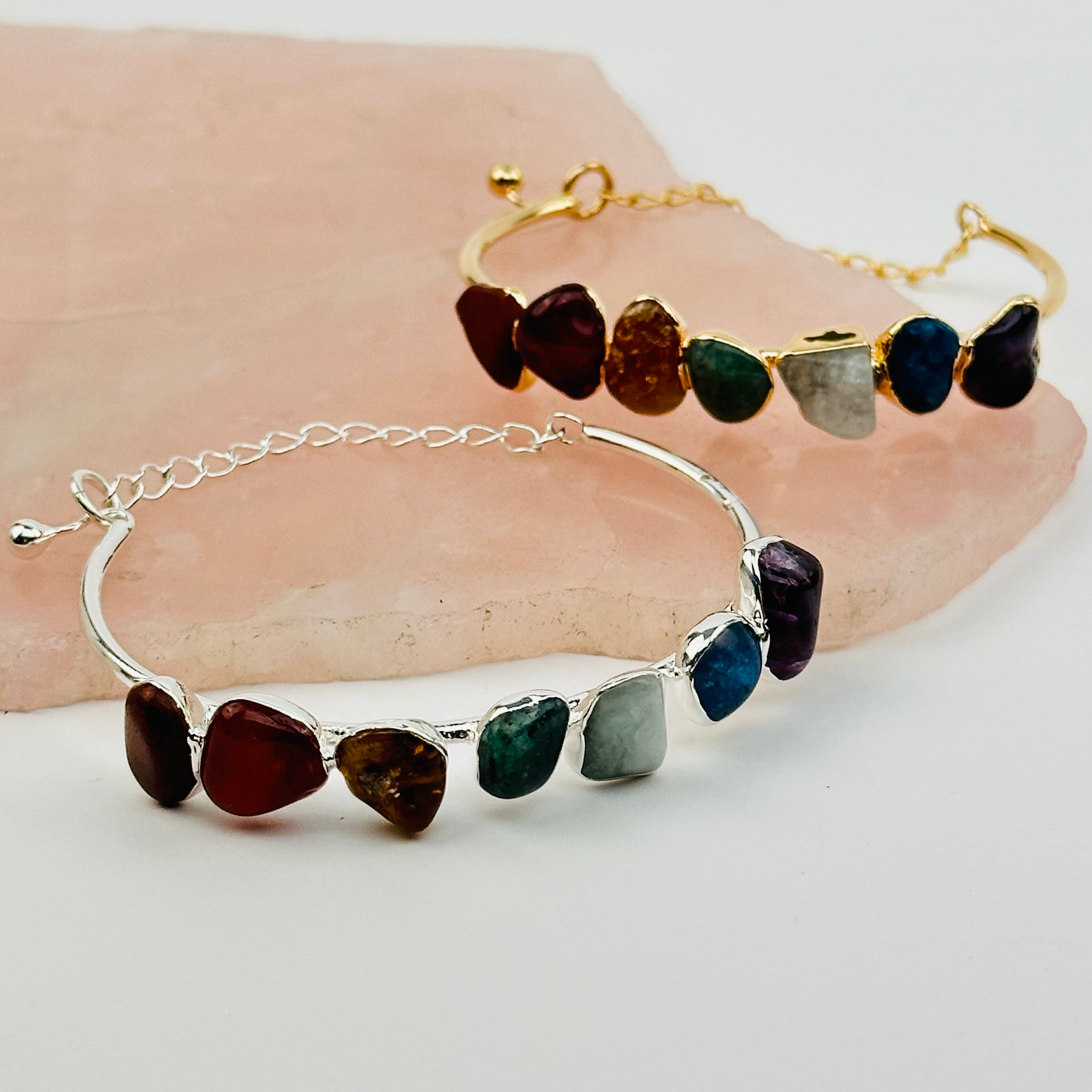 7 Chakra Gemstone Crystal Bracelet