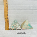 Amazonite Crystal Pyramids - By Weight