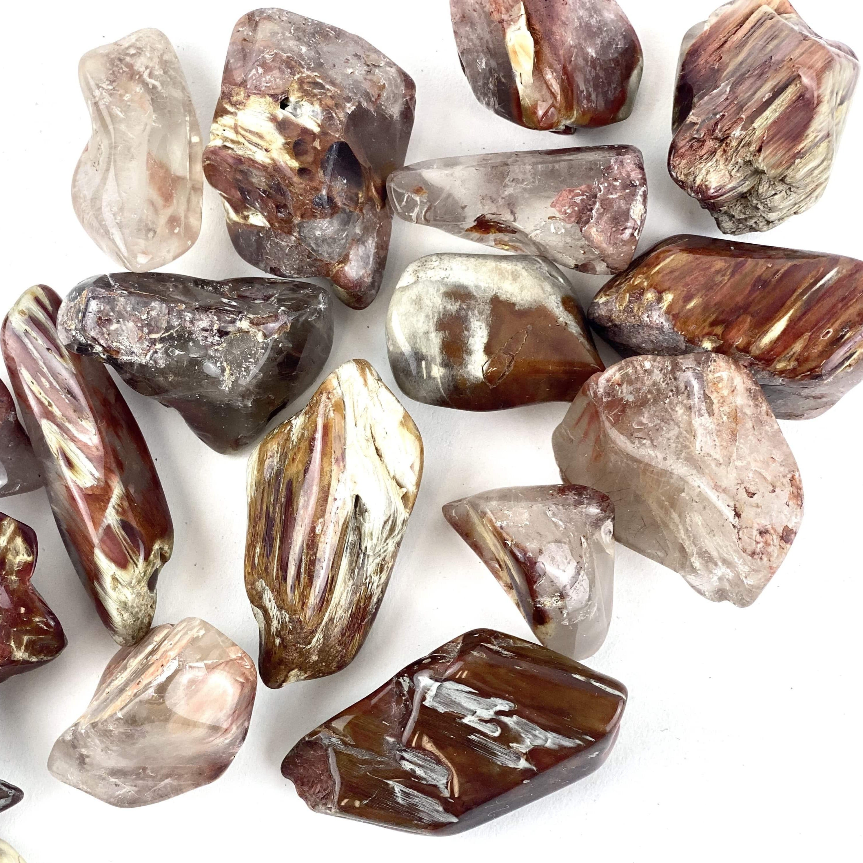 1/2 Lb Amphibole Quartz Tumbled Stones (TS-62)