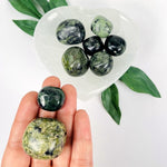 1/2 LB Bag - Nephrite Tumbled Stones -