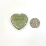 Green Moss Agate CrystalPolished Hearts