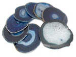 Blue Agate Slice - Agate Slices #6 - Beautiful Home Decor (AGBS)