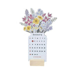 2024 Bloomy Flowers Desk Calendar