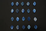 Blue Marquise Druzy Cabochon - For Jewelry Making (RK35B23-18)