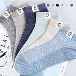 Breathable Antibacterial Deodorant Socks for Men（5 pairs）