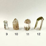 Crystal Quartz Points with Inclusions - Small Crystals - You Choose