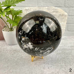 Black Agate Spheres - Crystal Ball - You Choose