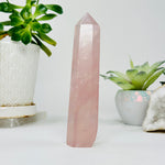 Rose Quartz Polished Point AS IS