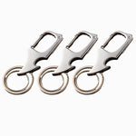 Multifunctional Pendant Bottle Opener Metal Double Ring Key Chain